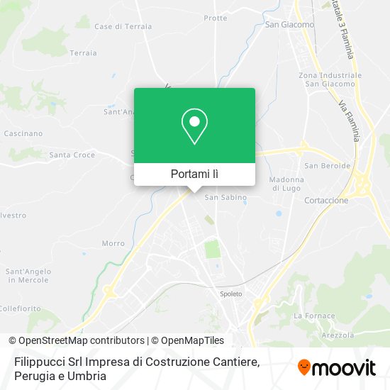 Mappa Filippucci Srl Impresa di Costruzione Cantiere