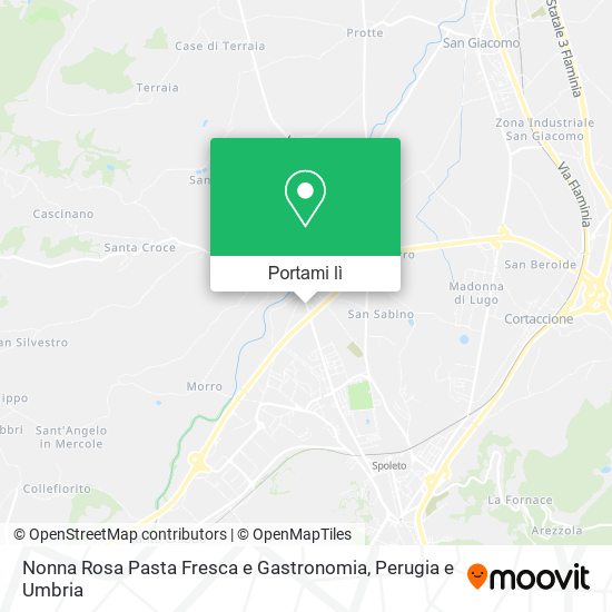 Mappa Nonna Rosa Pasta Fresca e Gastronomia