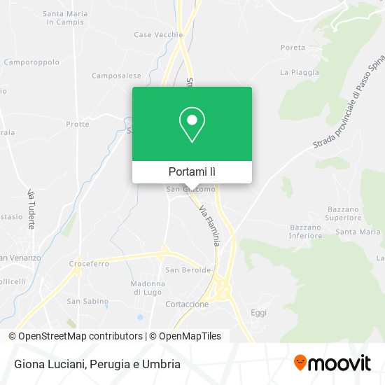 Mappa Giona Luciani