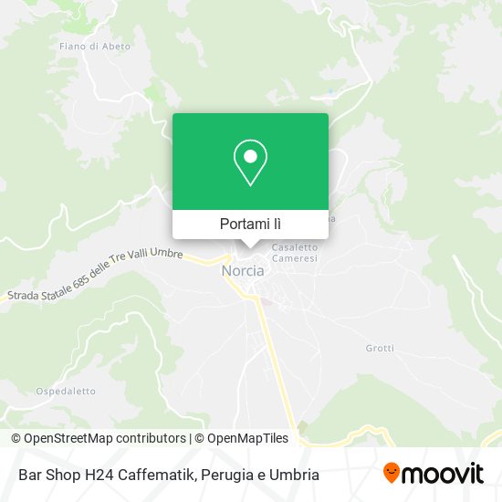 Mappa Bar Shop H24 Caffematik