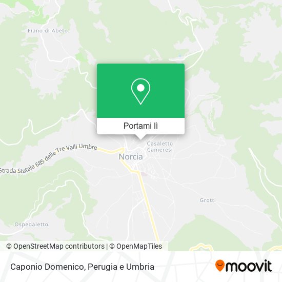 Mappa Caponio Domenico
