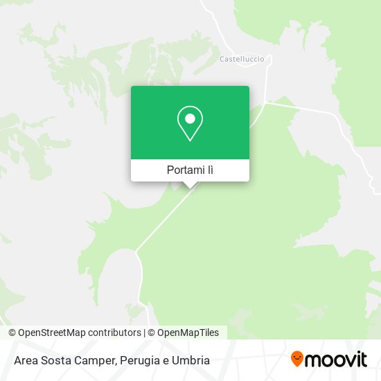 Mappa Area Sosta Camper