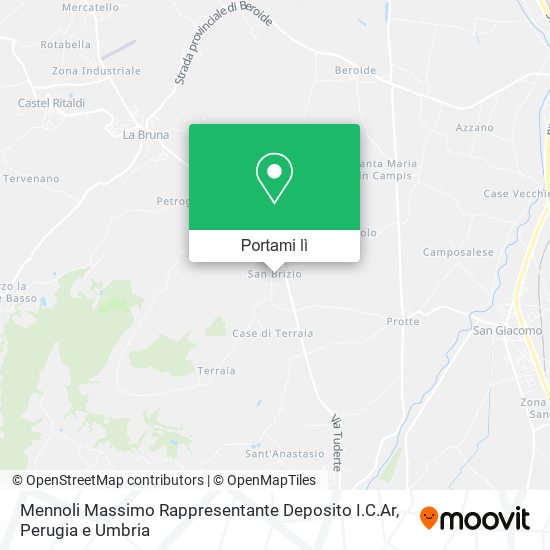 Mappa Mennoli Massimo Rappresentante Deposito I.C.Ar
