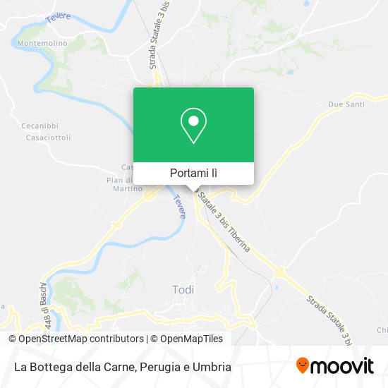 Mappa La Bottega della Carne