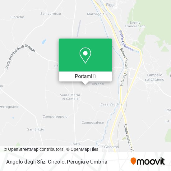 Mappa Angolo degli Sfizi Circolo