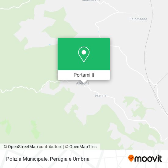 Mappa Polizia Municipale