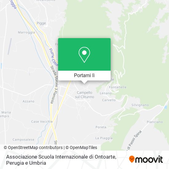 Mappa Associazione Scuola Internazionale di Ontoarte