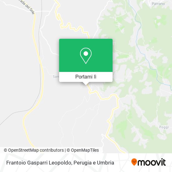 Mappa Frantoio Gasparri Leopoldo