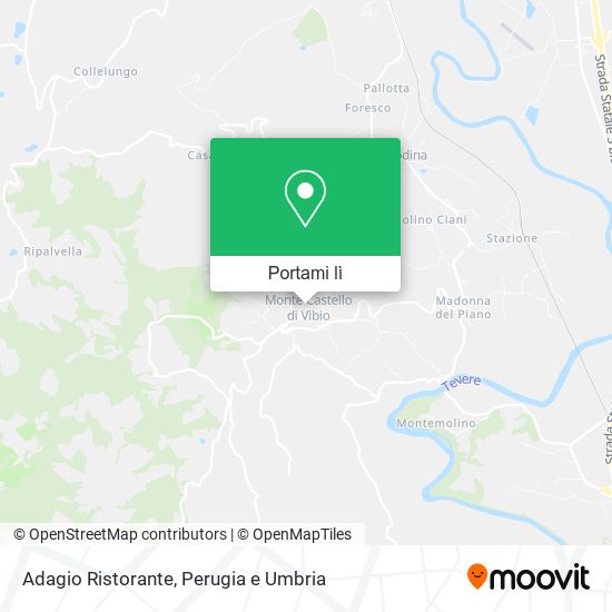 Mappa Adagio Ristorante