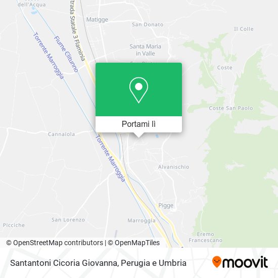 Mappa Santantoni Cicoria Giovanna