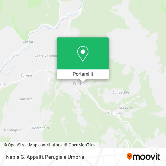 Mappa Napla G. Appaltì