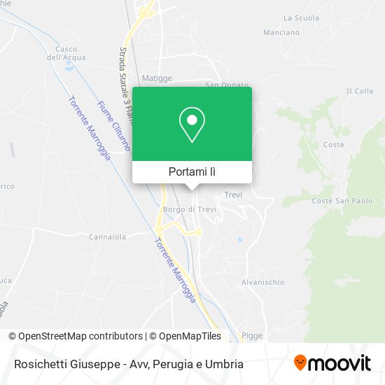 Mappa Rosichetti Giuseppe - Avv