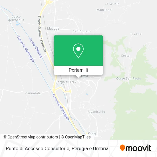 Mappa Punto di Accesso Consultorio
