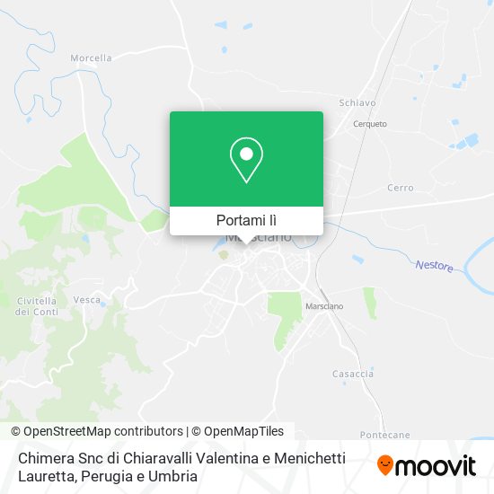 Mappa Chimera Snc di Chiaravalli Valentina e Menichetti Lauretta