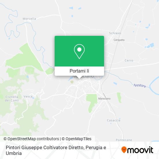 Mappa Pintori Giuseppe Coltivatore Diretto