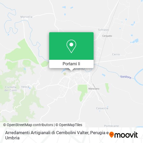 Mappa Arredamenti Artigianali di Cembolini Valter