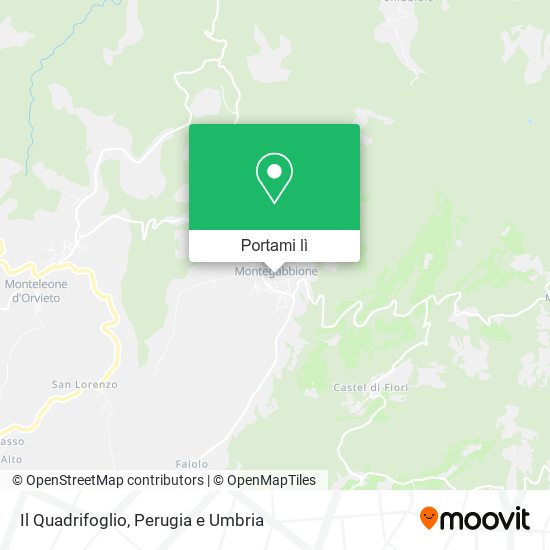 Mappa Il Quadrifoglio