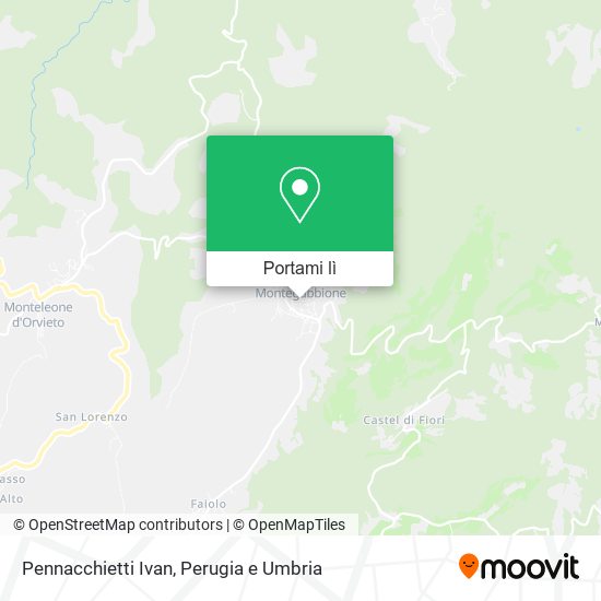 Mappa Pennacchietti Ivan