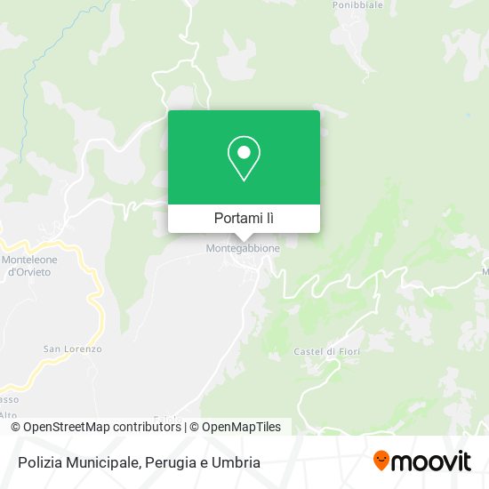 Mappa Polizia Municipale