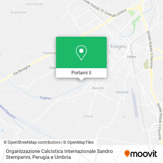 Mappa Organizzazione Calcistica Internazionale Sandro Stemperini