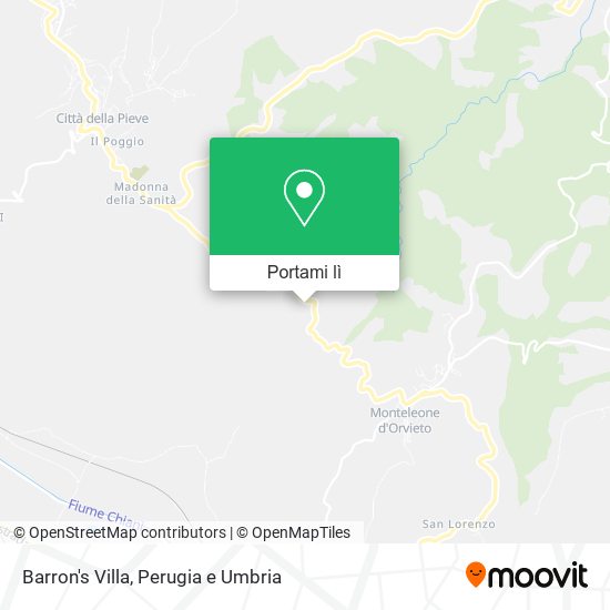 Mappa Barron's Villa