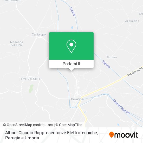Mappa Albani Claudio Rappresentanze Elettrotecniche