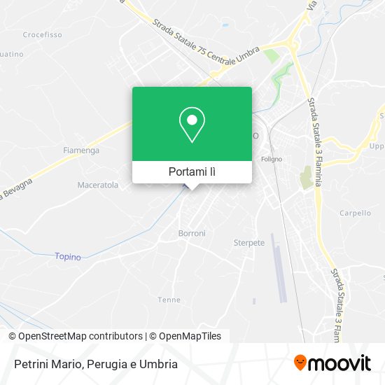 Mappa Petrini Mario