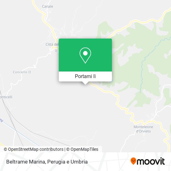 Mappa Beltrame Marina