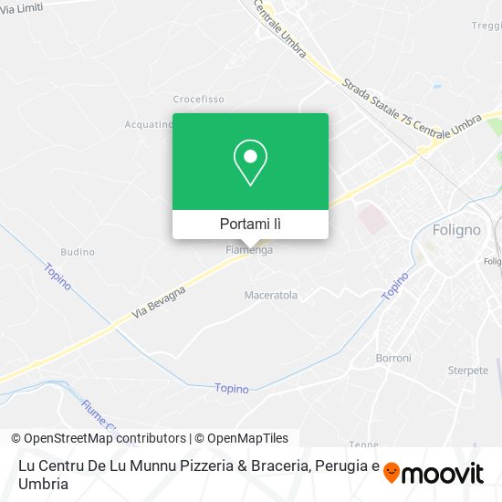Mappa Lu Centru De Lu Munnu Pizzeria & Braceria