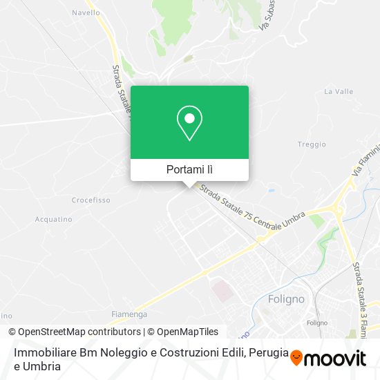 Mappa Immobiliare Bm Noleggio e Costruzioni Edili