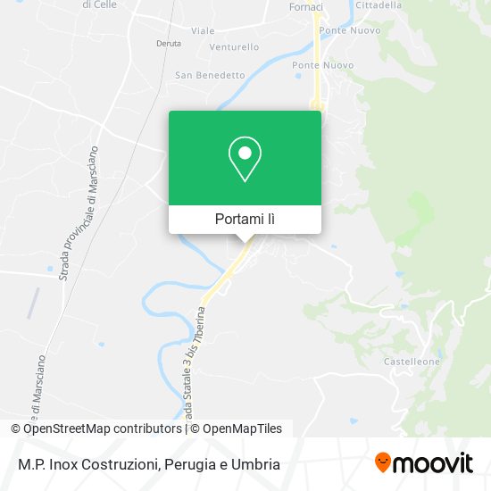 Mappa M.P. Inox Costruzioni