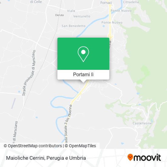 Mappa Maioliche Cerrini