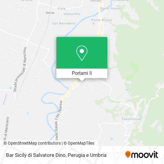 Mappa Bar Sicily di Salvatore Dino