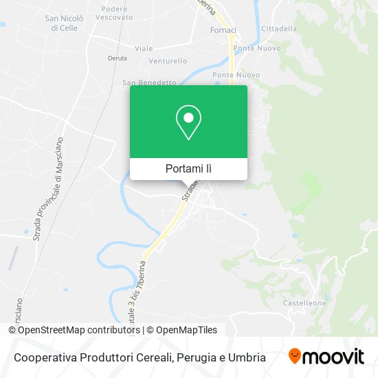Mappa Cooperativa Produttori Cereali