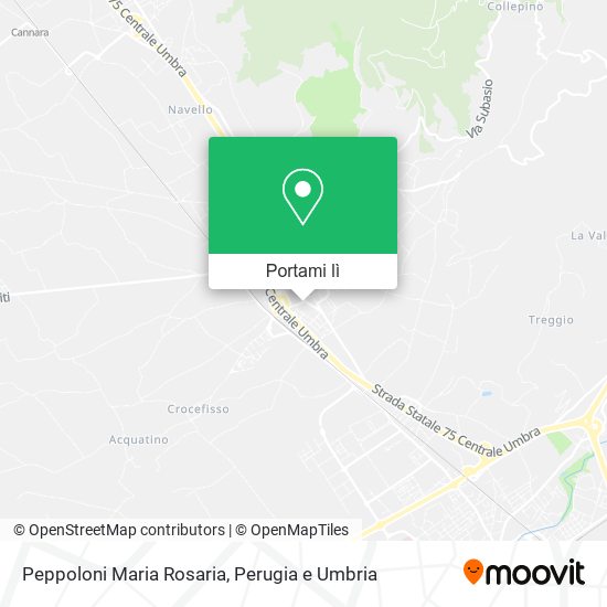 Mappa Peppoloni Maria Rosaria