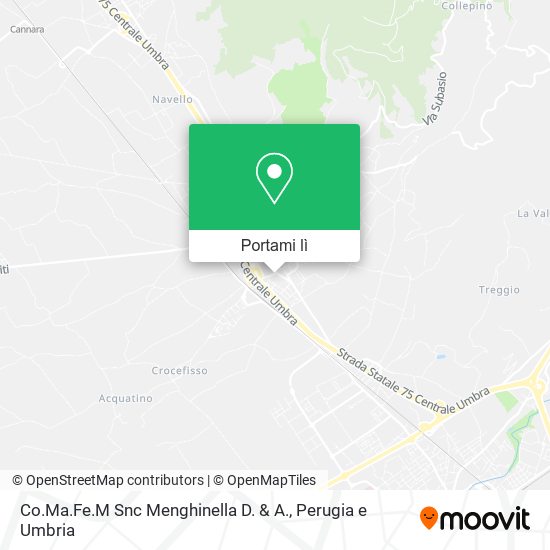 Mappa Co.Ma.Fe.M Snc Menghinella D. & A.