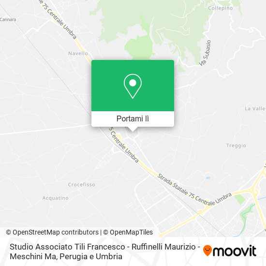 Mappa Studio Associato Tili Francesco - Ruffinelli Maurizio - Meschini Ma