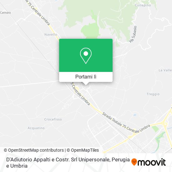 Mappa D'Adiutorio Appalti e Costr. Srl Unipersonale