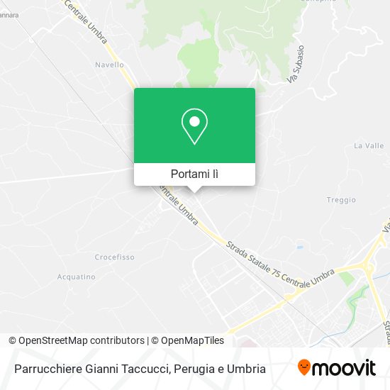 Mappa Parrucchiere Gianni Taccucci
