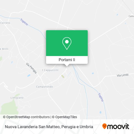 Mappa Nuova Lavanderia San Matteo