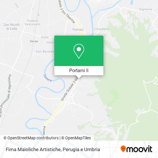 Mappa Fima Maioliche Artistiche