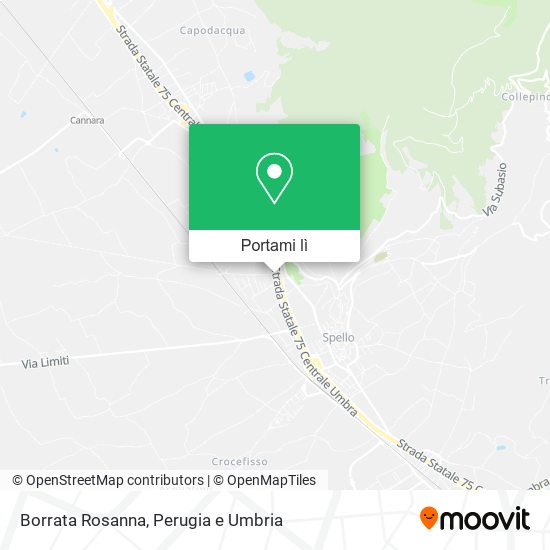 Mappa Borrata Rosanna