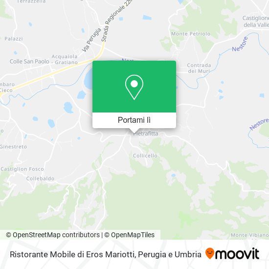 Mappa Ristorante Mobile di Eros Mariotti