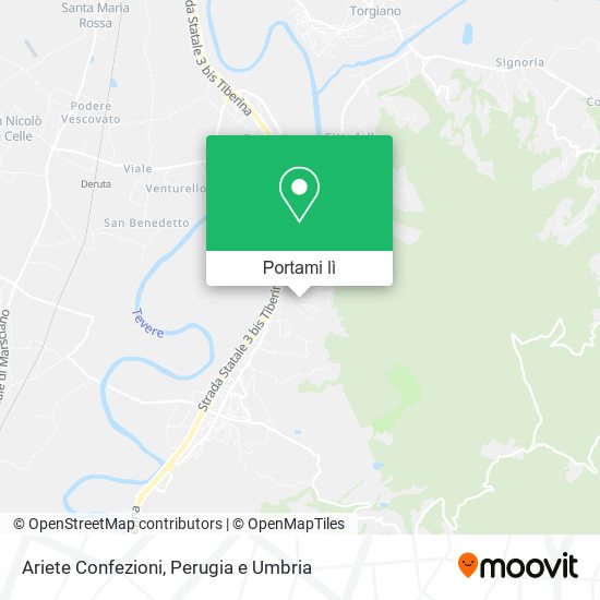 Mappa Ariete Confezioni