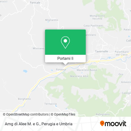 Mappa Amg di Alee M. e G.