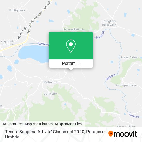 Mappa Tenuta Sospesa Attivita' Chiusa dal 2020