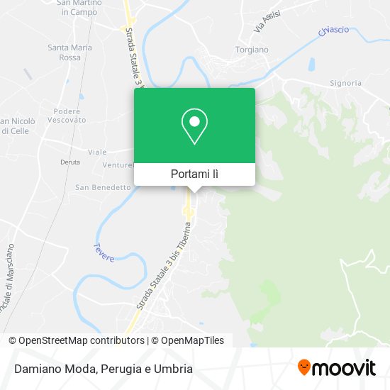 Mappa Damiano Moda