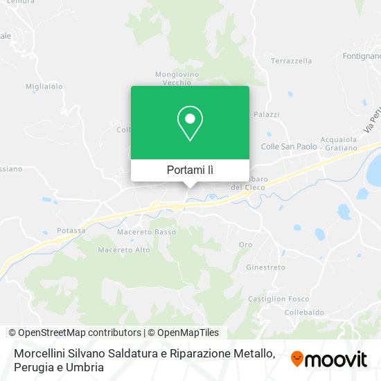 Mappa Morcellini Silvano Saldatura e Riparazione Metallo