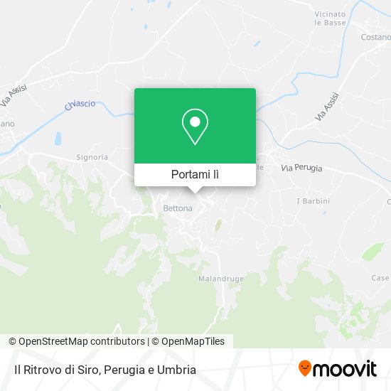 Mappa Il Ritrovo di Siro