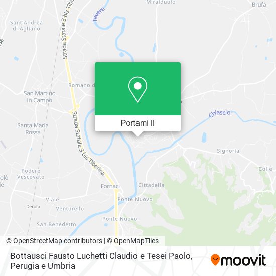 Mappa Bottausci Fausto Luchetti Claudio e Tesei Paolo